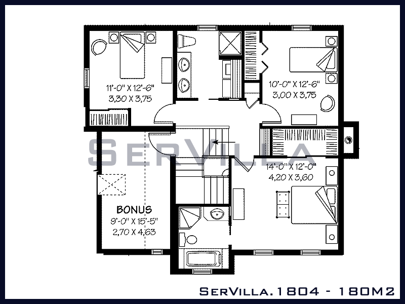180 m2 Çelik Konstrüksiyon Villa Modeli 4 Villa Modelleri