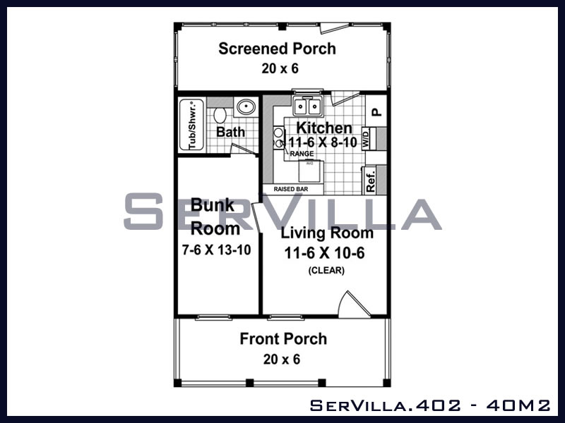 40 m2 Çelik Konstrüksiyon Villa Modeli 2 40 m2 Çelik Konstrüksiyon Villa Modeli 2