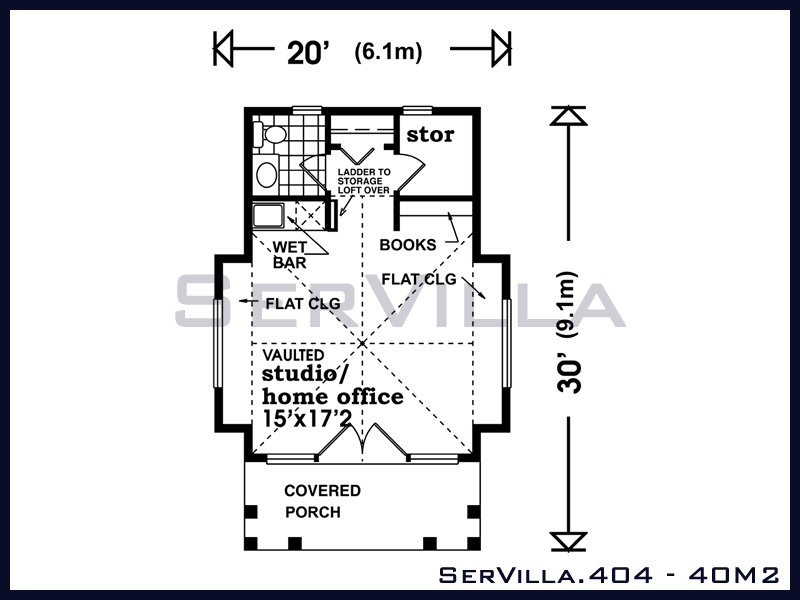 40 m2 Çelik Konstrüksiyon Villa Modeli 4 40 m2 Çelik Konstrüksiyon Villa Modeli 4