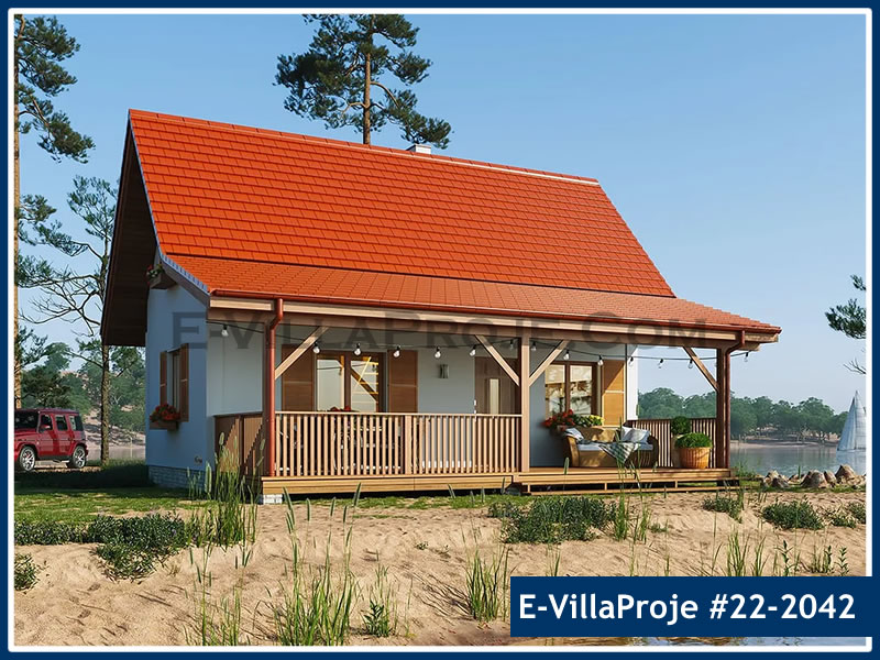 Ev Villa Proje #22 - 2042 Çelik Villa Modeli ve 3D Tasarımı