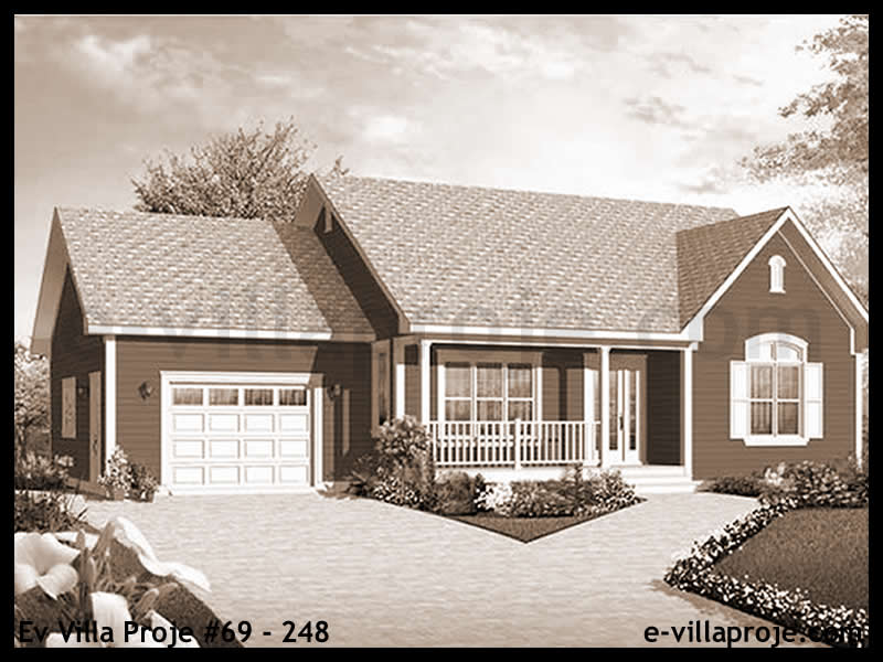 Ev Villa Proje #69 - 248 Çelik Ev Projesi - Görsel 3