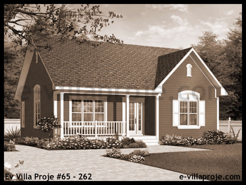 Ev Villa Proje #65 - 262 Çelik Ev Projesi - Görsel 3