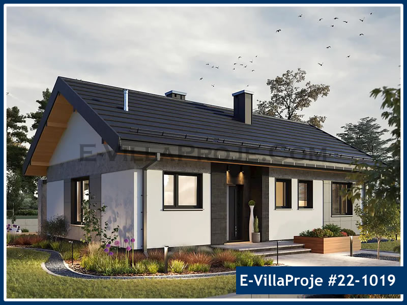 Ev Villa Proje #22 - 1019 Çelik Villa Modeli ve 3D Tasarımı