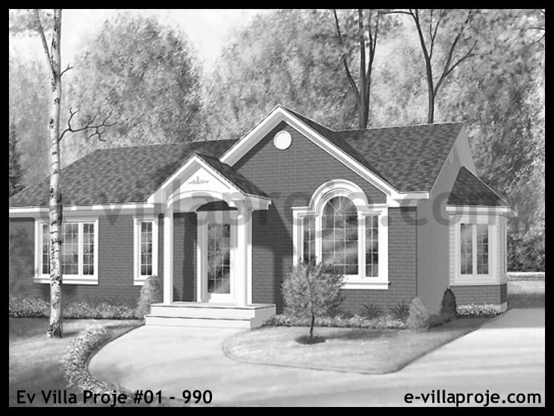 Ev Villa Proje #01 - 990 Çelik Ev Projesi - Görsel 3