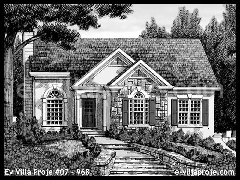 Ev Villa Proje #07 - 968 Çelik Ev Projesi - Görsel 3