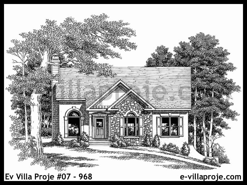 Ev Villa Proje #07 - 968 Çelik Ev Projesi - Görsel 4