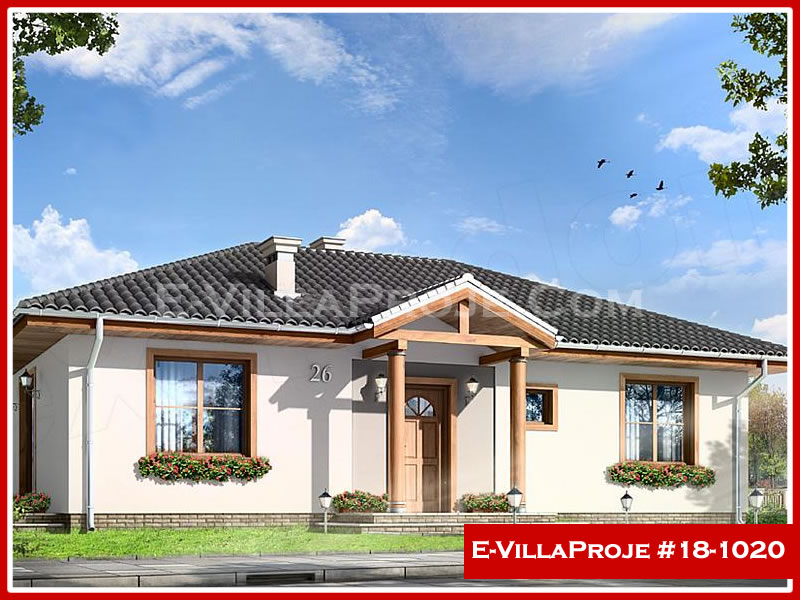 Ev Villa Proje #18 - 1020 Çelik Villa Projesi 3D Mimari Tasarımı