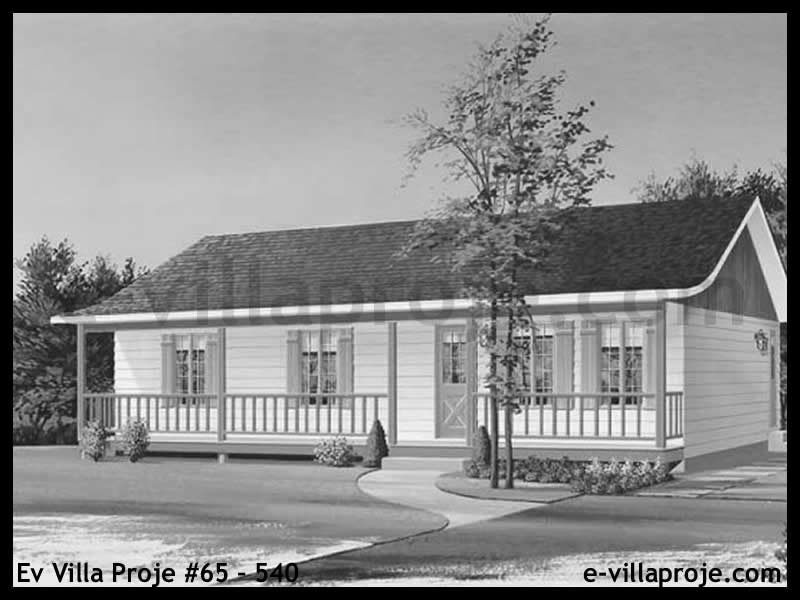 Ev Villa Proje #65 - 540 Çelik Ev Projesi - Görsel 3