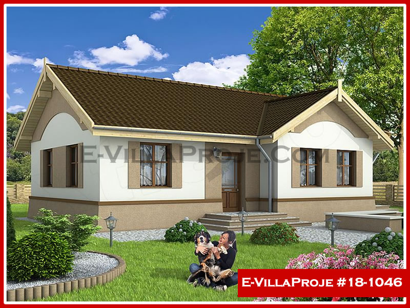 Ev Villa Proje #18 - 1046 Çelik Villa Modeli ve 3D Tasarımı