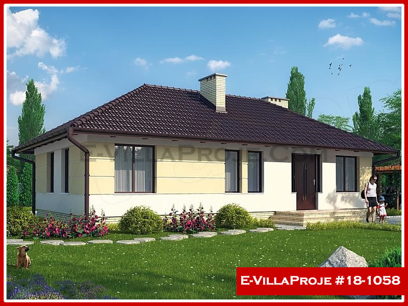 Ev Villa Proje #18 - 1058 Çelik Villa Modeli ve 3D Tasarımı