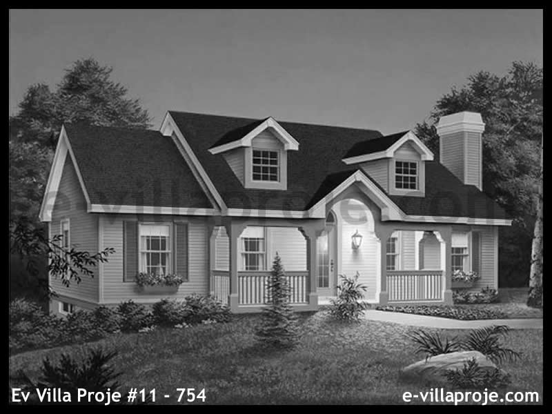 Ev Villa Proje #11 - 754 Çelik Ev Projesi - Görsel 3