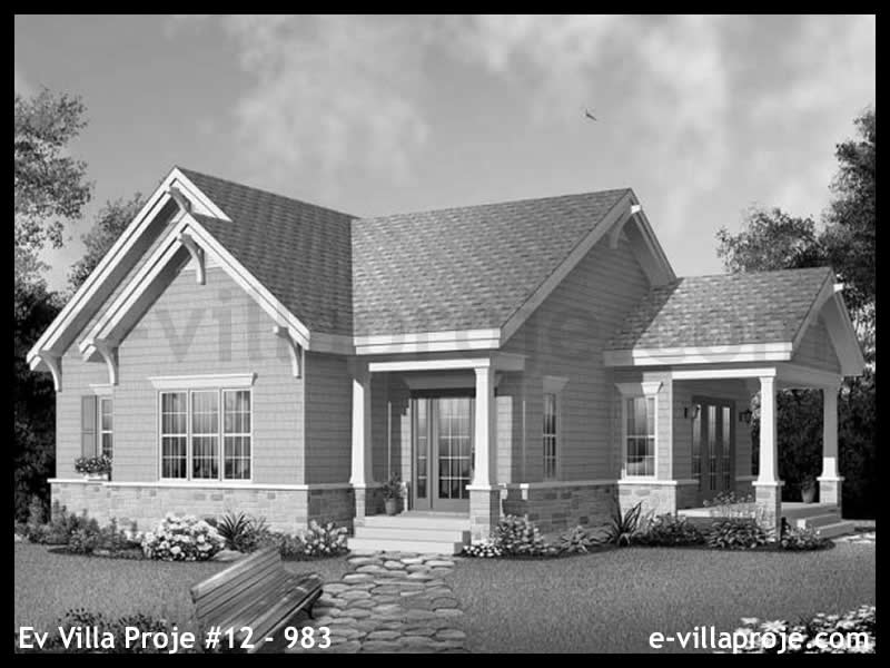 Ev Villa Proje #12 - 983 Çelik Ev Projesi - Görsel 3
