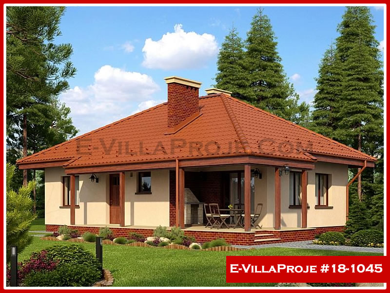 Ev Villa Proje #18 - 1045 Çelik Villa Modeli ve 3D Tasarımı