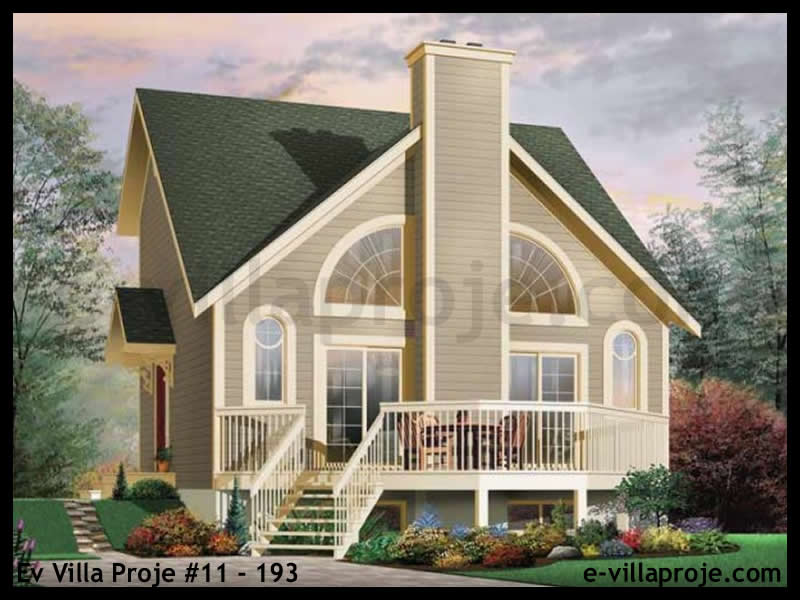 Ev Villa Proje #11 - 193 Çelik Villa Modeli ve 3D Tasarımı