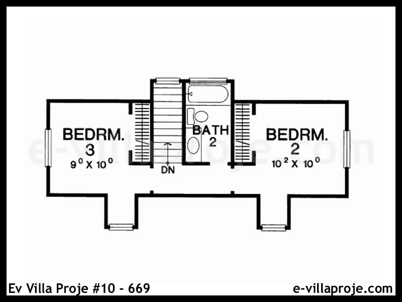 Ev Villa Proje #10 - 669 Çelik Ev Projesi - Görsel 3