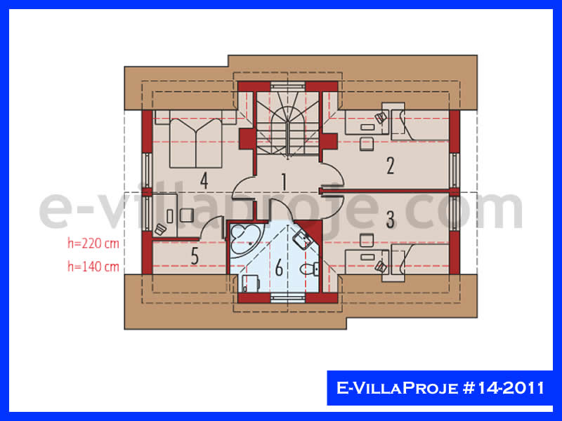 Ev Villa Proje #14 - 2011 Çelik Ev Projesi - Görsel 3