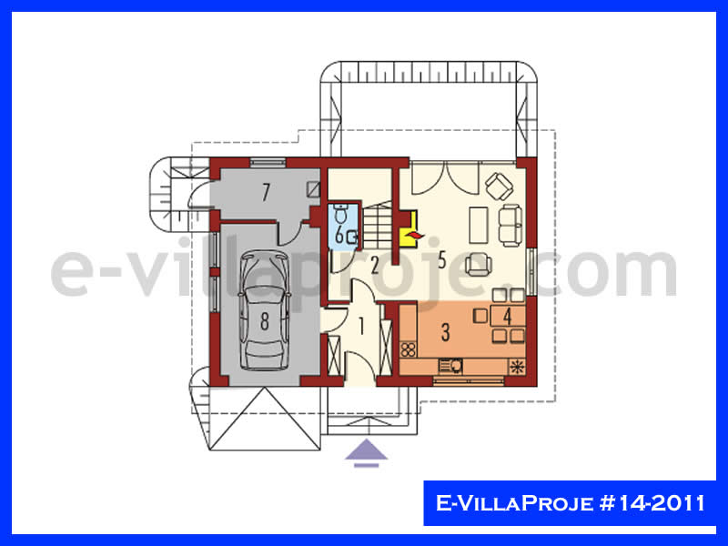 Ev Villa Proje #14 - 2011 Çelik Ev Projesi - Görsel 2
