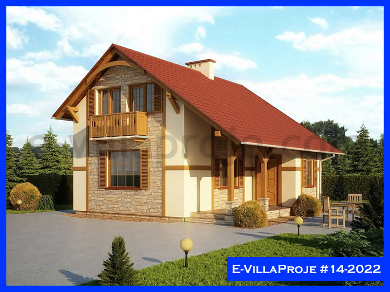 Ev Villa Proje #14 - 2022 Çelik Villa Modeli ve 3D Tasarımı