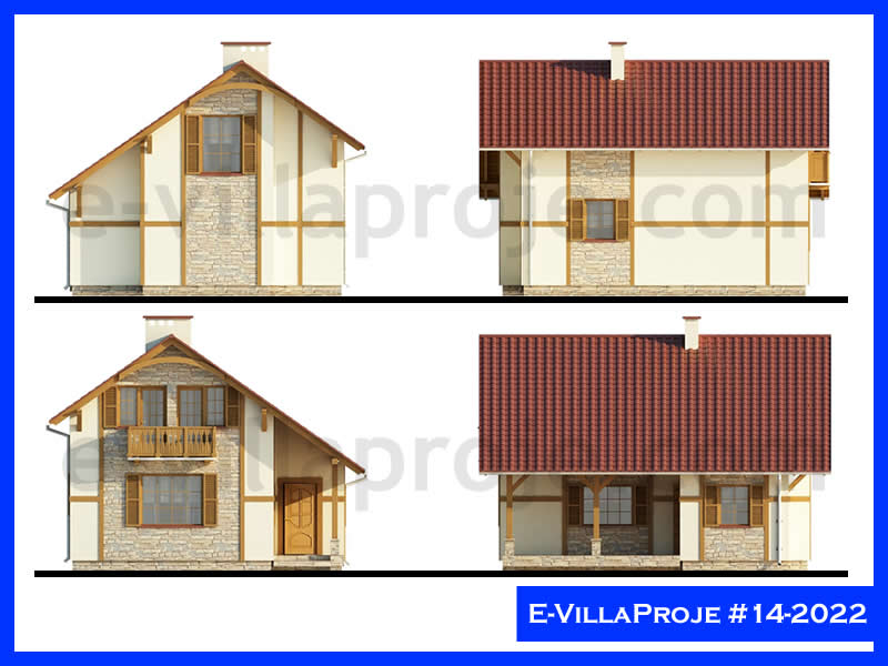 Ev Villa Proje #14 - 2022 Çelik Ev Projesi - Görsel 5