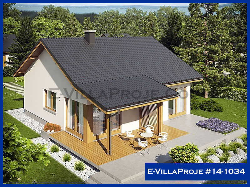Ev Villa Proje #14 - 1034 Çelik Villa Modeli ve 3D Tasarımı
