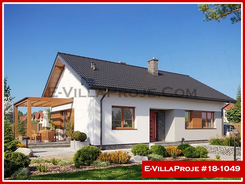 Ev Villa Proje #18 - 1049 Çelik Villa Modeli ve 3D Tasarımı