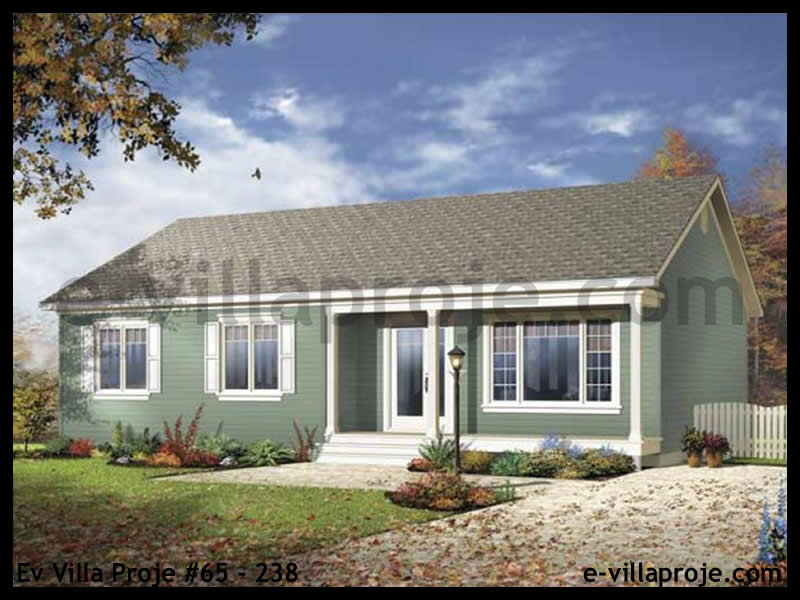 Ev Villa Proje #65 - 238 Çelik Villa Modeli ve 3D Tasarımı