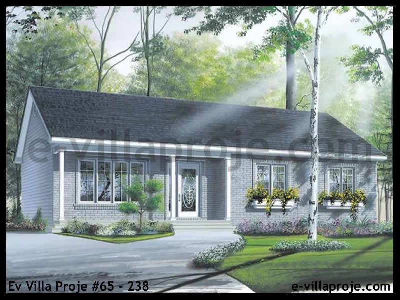 Ev Villa Proje #65 - 238 Çelik Ev Projesi - Görsel 3