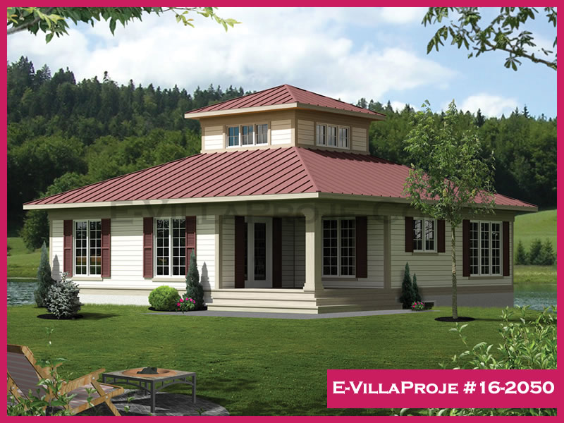 Ev Villa Proje #16 - 2050 Çelik Villa Projesi 3D Mimari Tasarımı