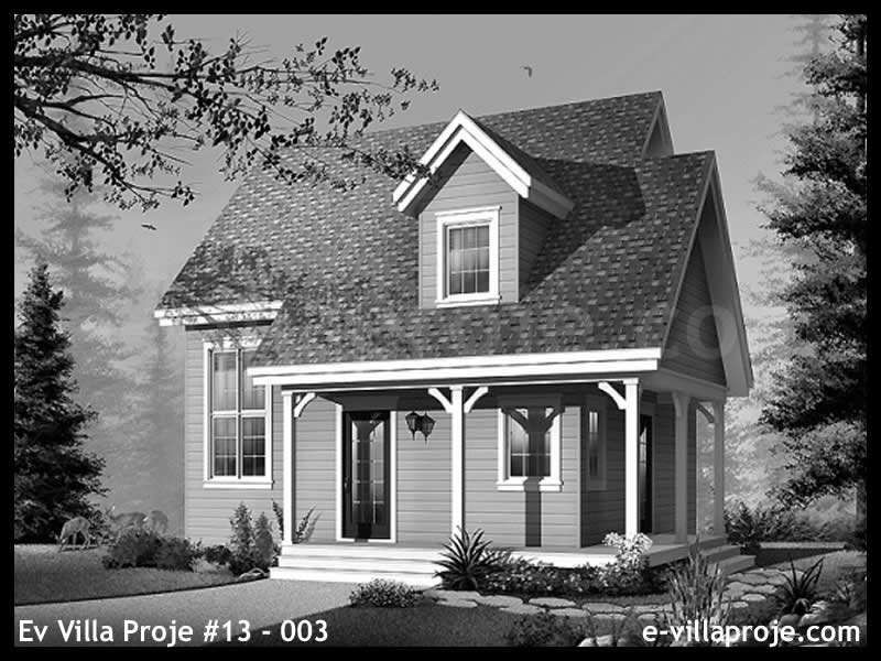 Ev Villa Proje #13 - 003 Çelik Ev Projesi - Görsel 4