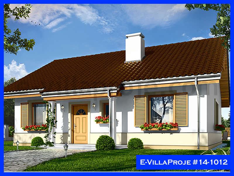 Ev Villa Proje #14 - 1012 Çelik Villa Modeli ve 3D Tasarımı