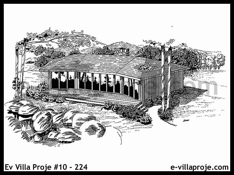 Ev Villa Proje #10 - 224 Çelik Ev Projesi - Görsel 3