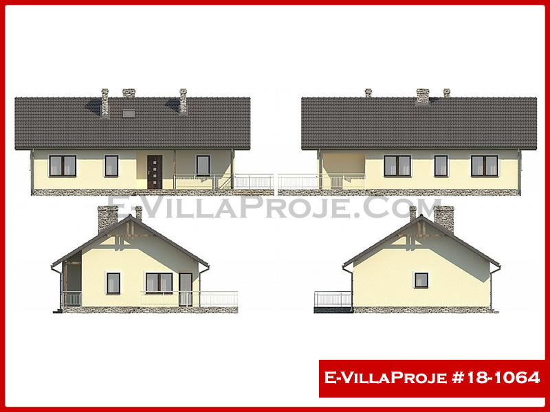 Ev Villa Proje #18 - 1064 Çelik Ev Projesi - Görsel 6