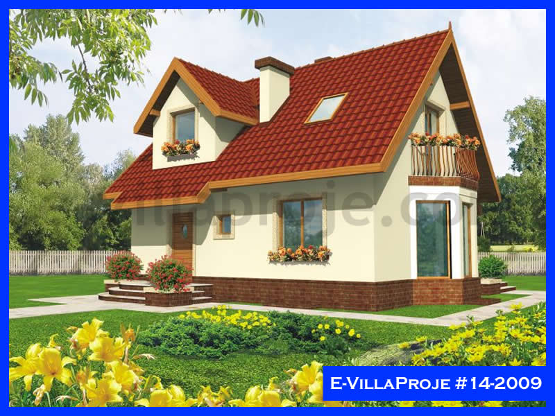 Ev Villa Proje #14 - 2009 Çelik Villa Projesi 3D Mimari Tasarımı