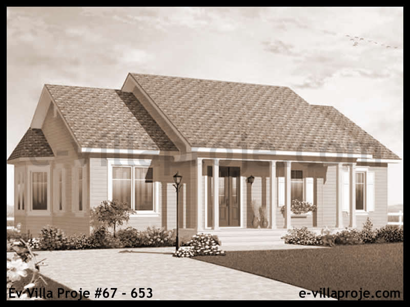 Ev Villa Proje #67 - 653 Çelik Ev Projesi - Görsel 3