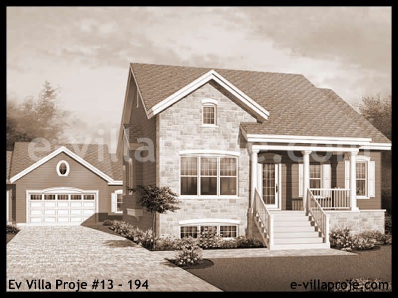 Ev Villa Proje #13 - 194 Çelik Ev Projesi - Görsel 3