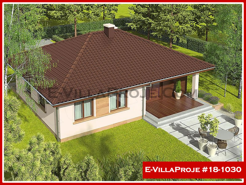 Ev Villa Proje #18 - 1030 Çelik Villa Modeli ve 3D Tasarımı
