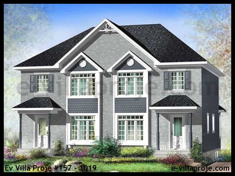 Ev Villa Proje #157 - 1019 Çelik Villa Modeli