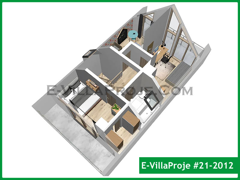 Ev Villa Proje #21 - 2012 Çelik Ev Projesi - Görsel 14