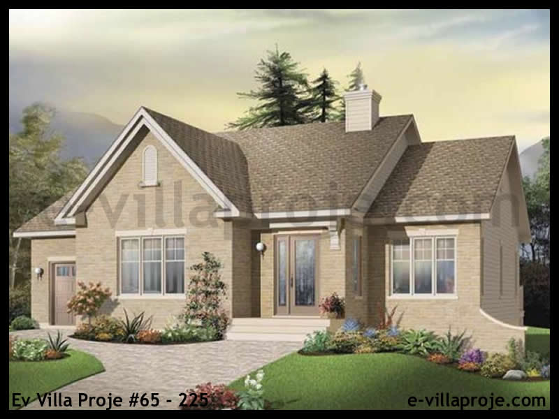 Ev Villa Proje #65 - 225 Çelik Villa Modeli ve 3D Tasarımı