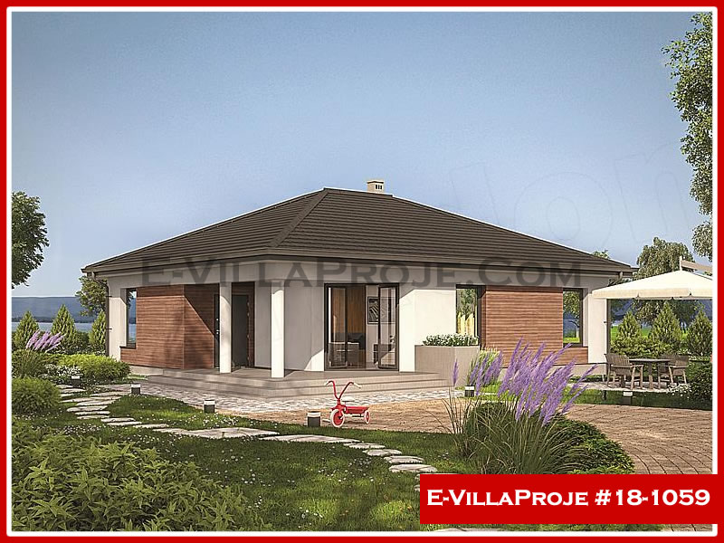 Ev Villa Proje #18 - 1059 Çelik Villa Modeli ve 3D Tasarımı
