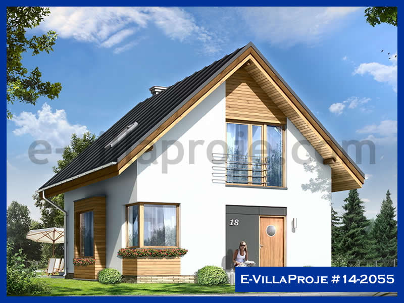 Ev Villa Proje #14 - 2055 Çelik Villa Modeli ve 3D Tasarımı