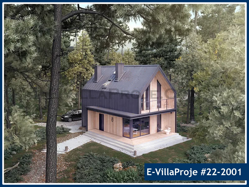 Ev Villa Proje #22 - 2001 Çelik Ev Projesi - Görsel 6