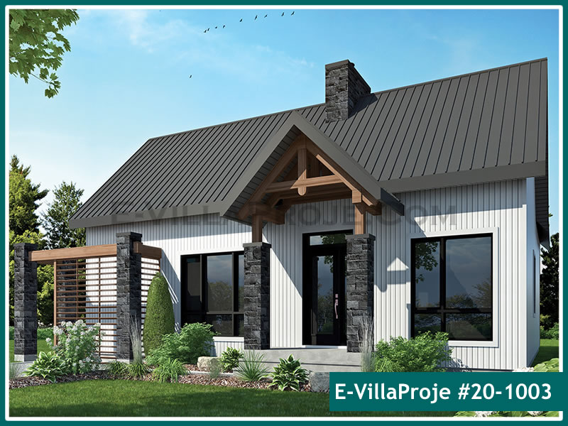 Ev Villa Proje #20 - 1003 Çelik Ev Projesi - Görsel 3