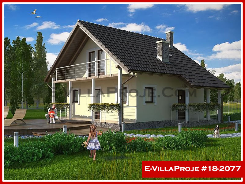Ev Villa Proje #18 - 2077 Çelik Villa Modeli ve 3D Tasarımı
