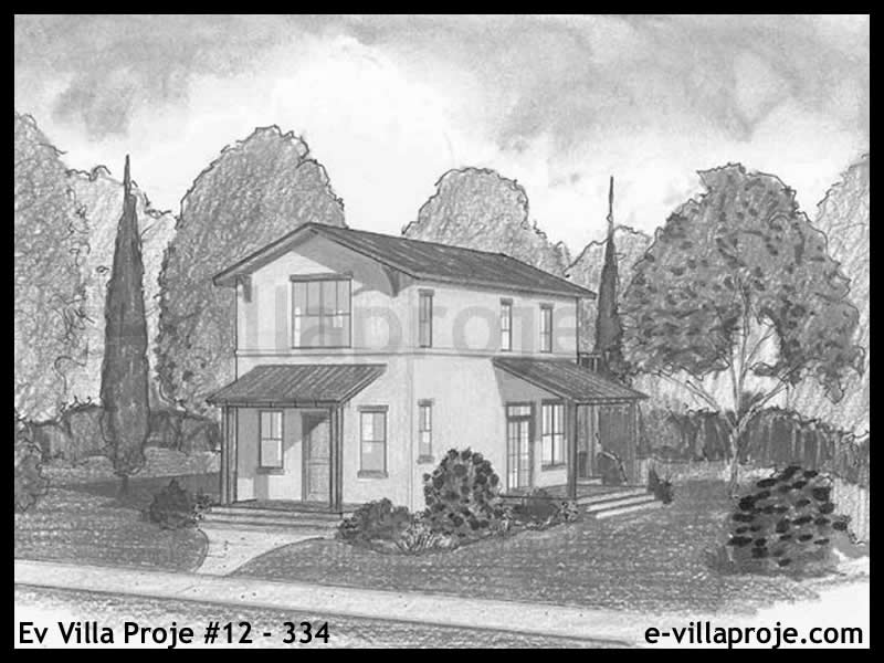 Ev Villa Proje #12 - 334 Çelik Ev Projesi - Görsel 4