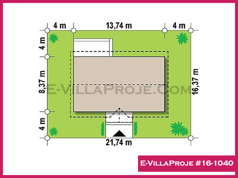 Ev Villa Proje #16 - 1040 Çelik Ev Projesi - Görsel 3