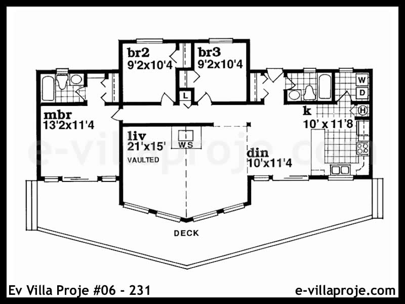 Ev Villa Proje #06 - 231 Çelik Ev Projesi - Görsel 2