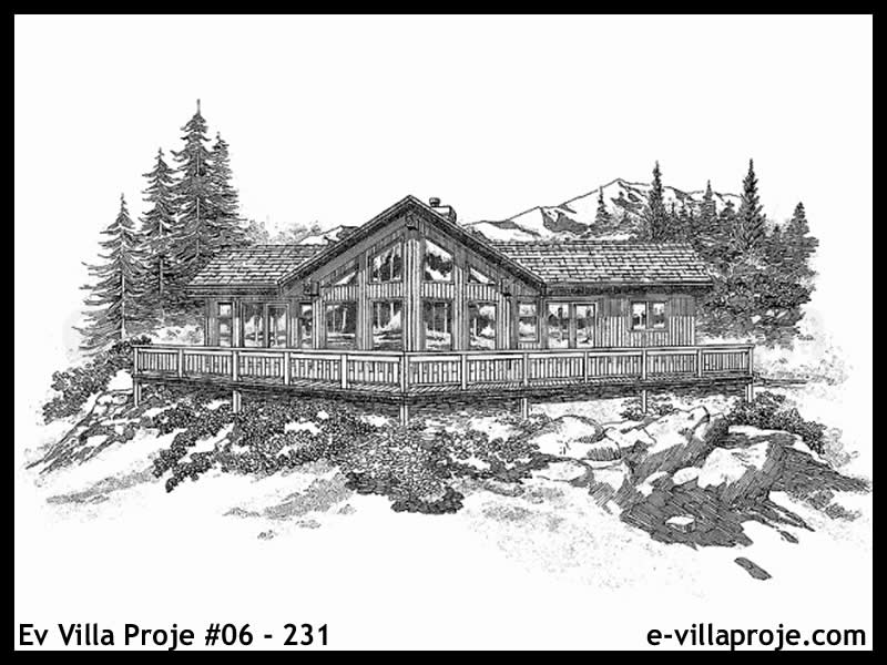 Ev Villa Proje #06 - 231 Çelik Ev Projesi - Görsel 4
