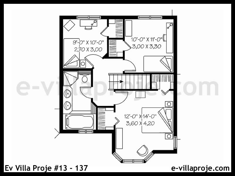 Ev Villa Proje #13 - 137 Çelik Ev Projesi - Görsel 3