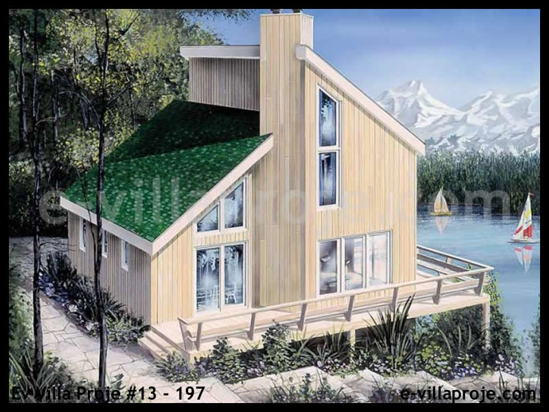 Ev Villa Proje #13 - 197 Çelik Villa Modeli ve 3D Tasarımı